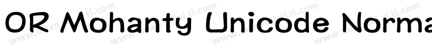 OR Mohanty Unicode Normal字体转换